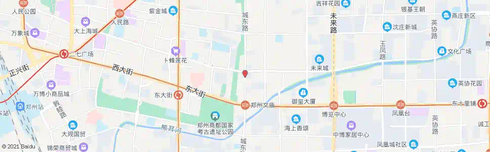 郑州城东路商城路站_公交站地图_郑州公交_妙搜公交查询2025