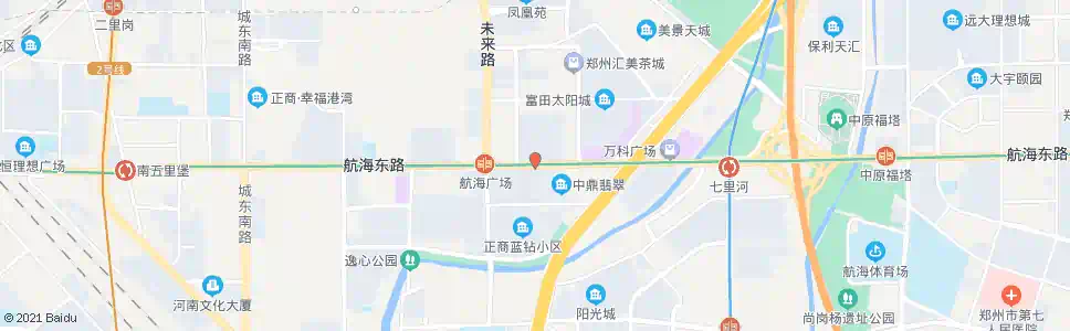 郑州金色港湾站_公交站地图_郑州公交_妙搜公交查询2025