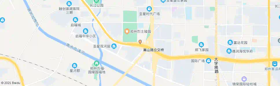 郑州嵩山路南三环_公交站地图_郑州公交_妙搜公交查询2025