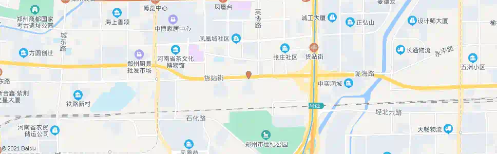 郑州陇海路英协路_公交站地图_郑州公交_妙搜公交查询2025