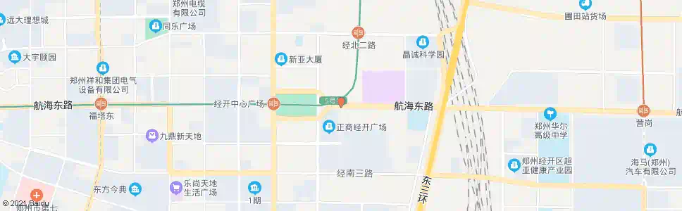 郑州经开区中心广场安飞集团_公交站地图_郑州公交_妙搜公交查询2025