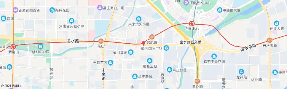 郑州金水路民航路站_公交站地图_郑州公交_妙搜公交查询2025