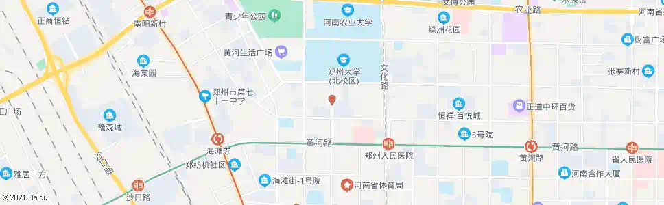 郑州黄河北街红专路_公交站地图_郑州公交_妙搜公交查询2025