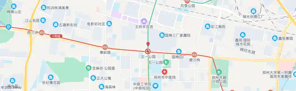 郑州桐柏路建设路_公交站地图_郑州公交_妙搜公交查询2025