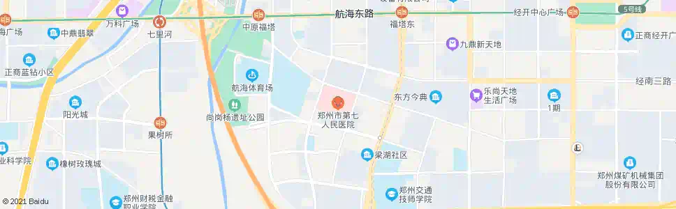 郑州市第七人民医院_公交站地图_郑州公交_妙搜公交查询2025