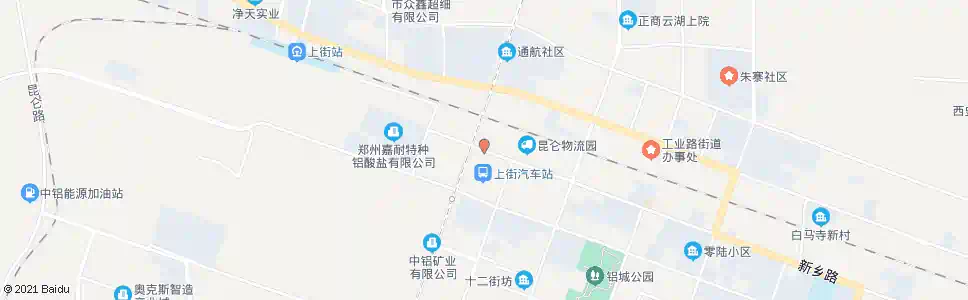 郑州新乡路洛宁路站_公交站地图_郑州公交_妙搜公交查询2025