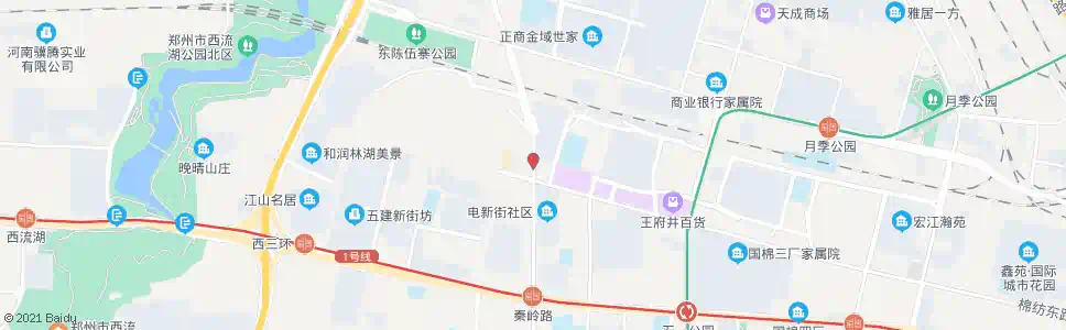 郑州棉纺路秦岭路站_公交站地图_郑州公交_妙搜公交查询2025