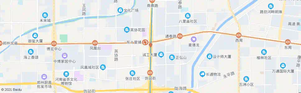 郑州中州大道郑汴路站_公交站地图_郑州公交_妙搜公交查询2025