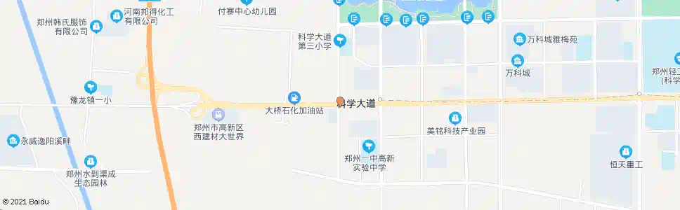 郑州科学大道金柏路_公交站地图_郑州公交_妙搜公交查询2025