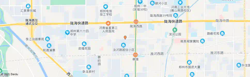 郑州汝河小区站_公交站地图_郑州公交_妙搜公交查询2025