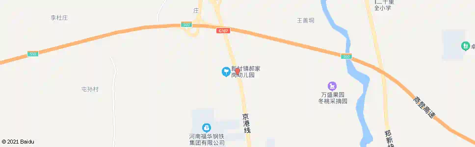 郑州郝家岗_公交站地图_郑州公交_妙搜公交查询2025