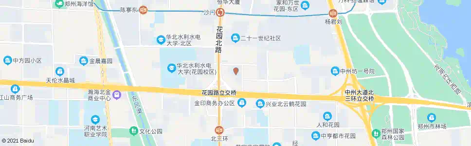 郑州花园路国泰路_公交站地图_郑州公交_妙搜公交查询2025