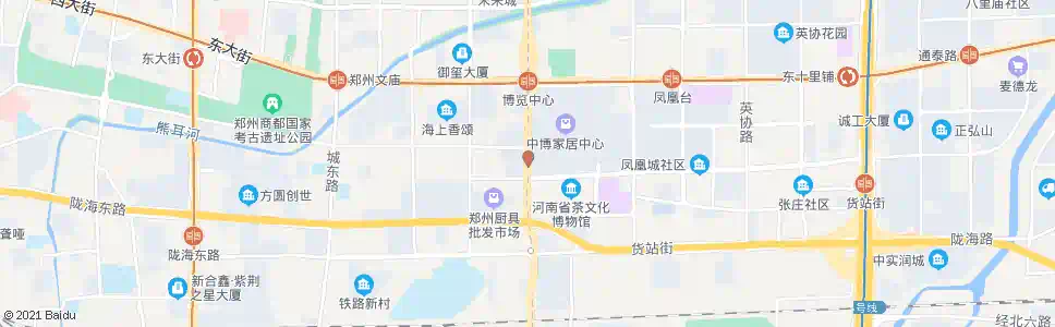 郑州未来路凤凰路_公交站地图_郑州公交_妙搜公交查询2025