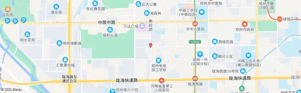 郑州伊河路秦岭路_公交站地图_郑州公交_妙搜公交查询2025