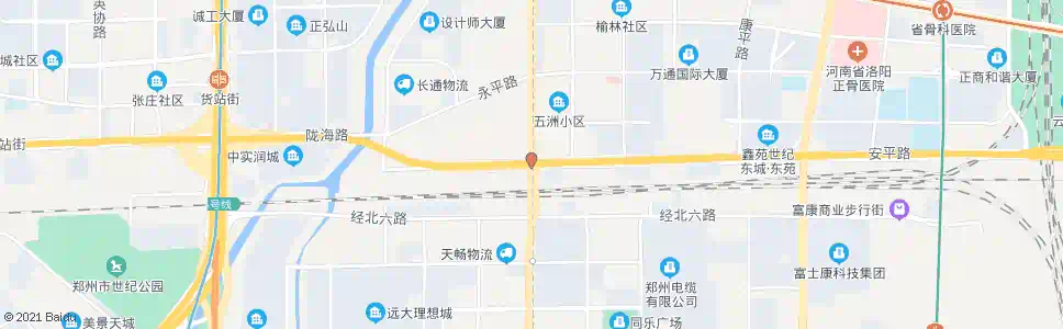 郑州陇海路黄河南路_公交站地图_郑州公交_妙搜公交查询2025