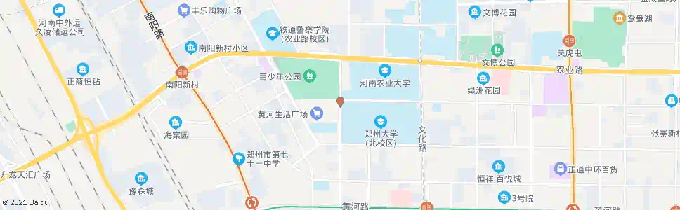 郑州丰产路东三街_公交站地图_郑州公交_妙搜公交查询2025