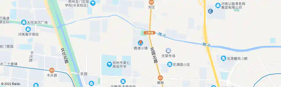 郑州鹿港小镇_公交站地图_郑州公交_妙搜公交查询2025