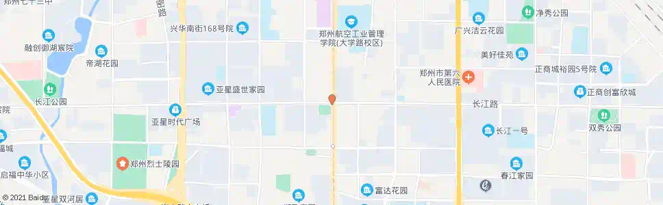 郑州大学路长江路站_公交站地图_郑州公交_妙搜公交查询2025