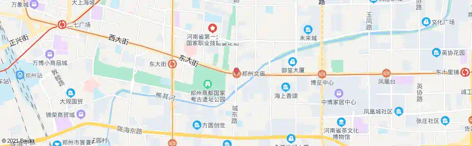 郑州城东路东大街站_公交站地图_郑州公交_妙搜公交查询2025