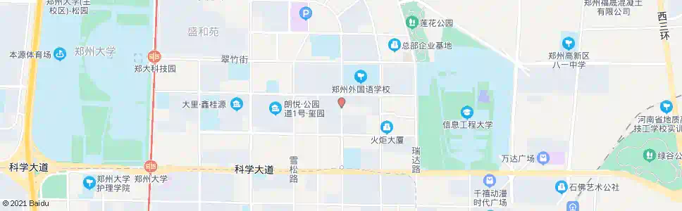 郑州银屏路枫杨街_公交站地图_郑州公交_妙搜公交查询2025