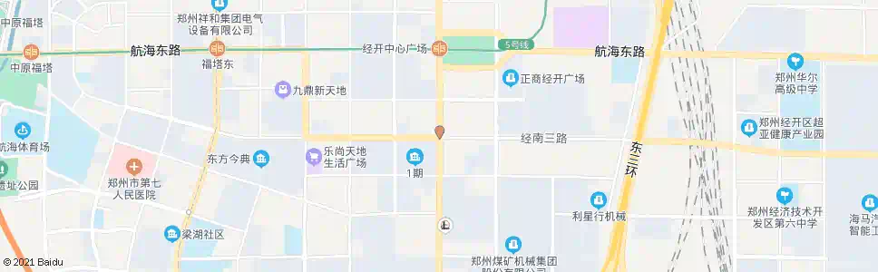 郑州经南三路经开第八大街_公交站地图_郑州公交_妙搜公交查询2025