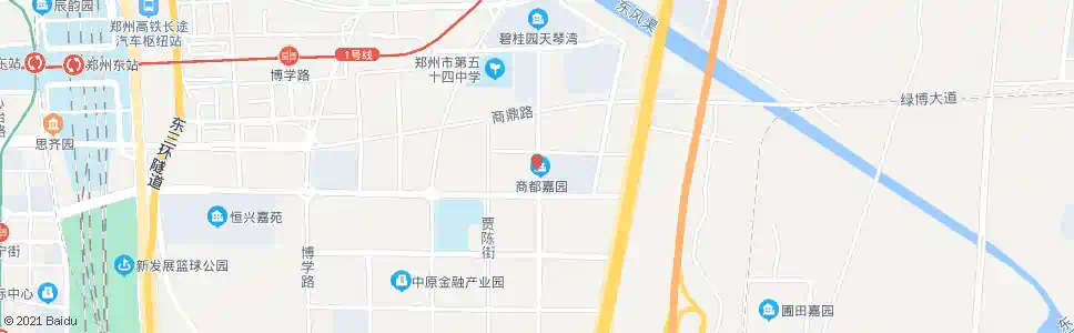 郑州徐庄街汉星路_公交站地图_郑州公交_妙搜公交查询2025