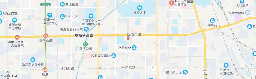 郑州淮北街陇海路_公交站地图_郑州公交_妙搜公交查询2025