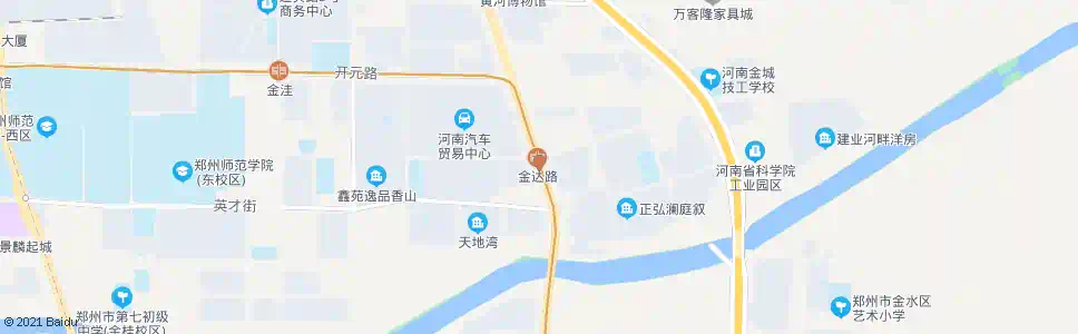 郑州花园路金达路_公交站地图_郑州公交_妙搜公交查询2025