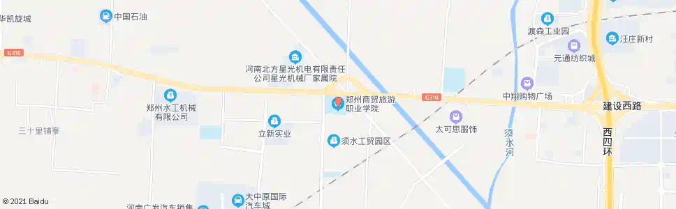 郑州须水镇工贸园(郑州商贸旅游职业学院)_公交站地图_郑州公交_妙搜公交查询2025