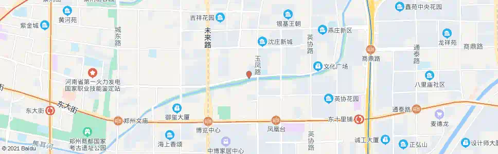 郑州玉凤路商城路站_公交站地图_郑州公交_妙搜公交查询2025