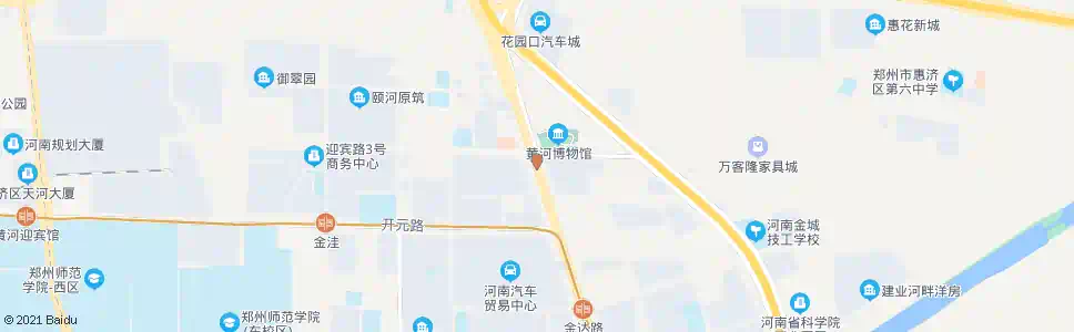 郑州迎宾路花园路站_公交站地图_郑州公交_妙搜公交查询2025