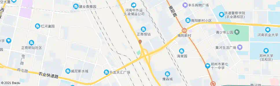 郑州沙口路农业路_公交站地图_郑州公交_妙搜公交查询2025