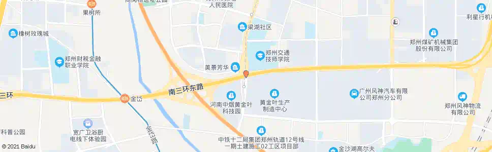 郑州南三环经开第三大街_公交站地图_郑州公交_妙搜公交查询2025
