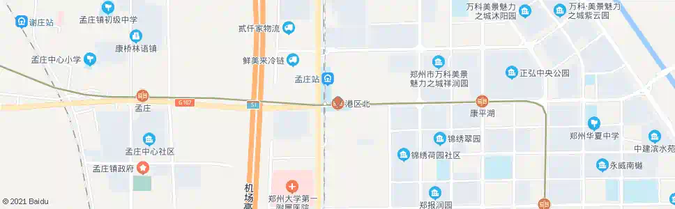 郑州港区北站_公交站地图_郑州公交_妙搜公交查询2025