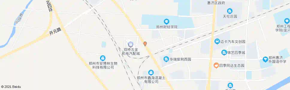 郑州江山路古元街_公交站地图_郑州公交_妙搜公交查询2025
