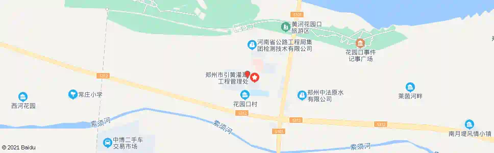 郑州花园口社区_公交站地图_郑州公交_妙搜公交查询2025