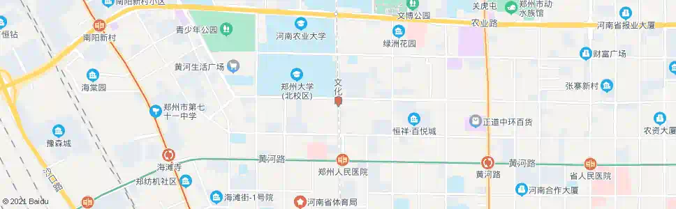 郑州文化路红专路站_公交站地图_郑州公交_妙搜公交查询2025