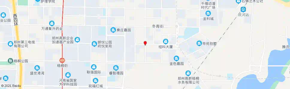 郑州银屏路合欢街_公交站地图_郑州公交_妙搜公交查询2025