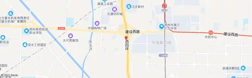 郑州西四环华北石油局井下_公交站地图_郑州公交_妙搜公交查询2025