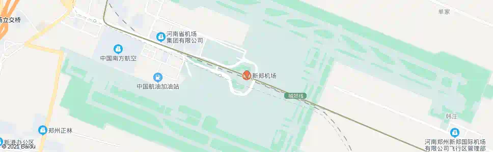 郑州新郑机场_公交站地图_郑州公交_妙搜公交查询2025