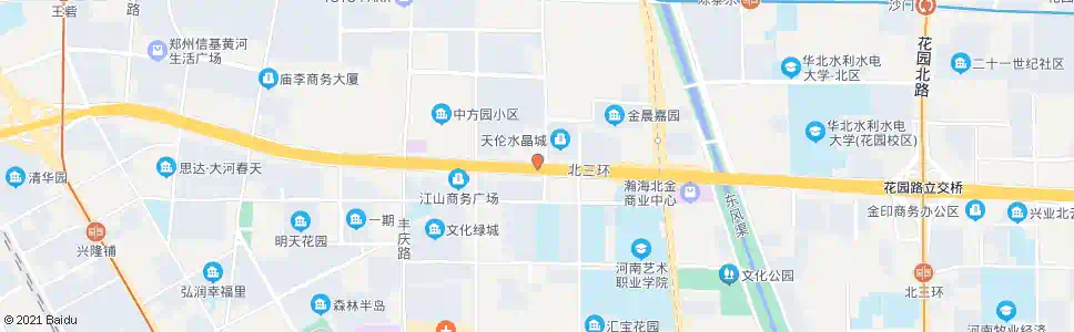 郑州北三环中方园路_公交站地图_郑州公交_妙搜公交查询2025
