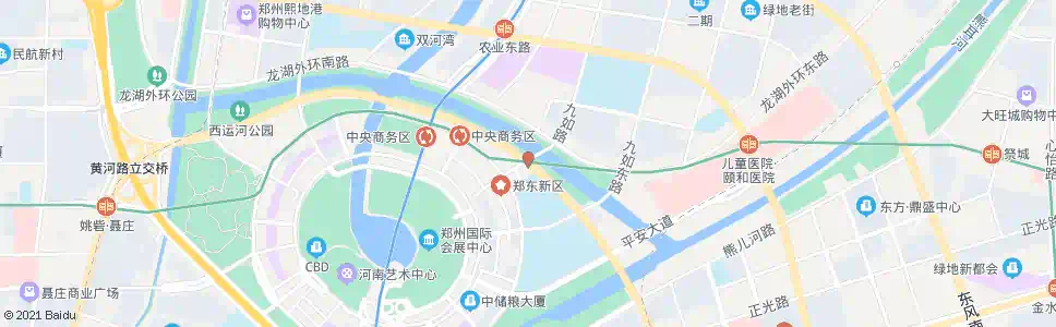 郑州黄河东路九如路_公交站地图_郑州公交_妙搜公交查询2025