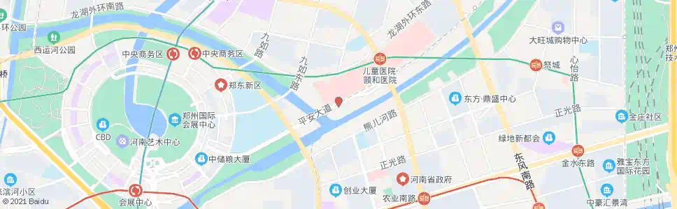 郑州平安大道西段_公交站地图_郑州公交_妙搜公交查询2025