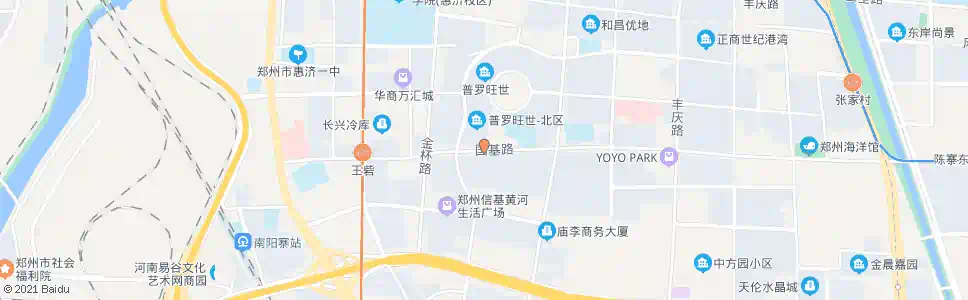 郑州国基路丰华路_公交站地图_郑州公交_妙搜公交查询2025