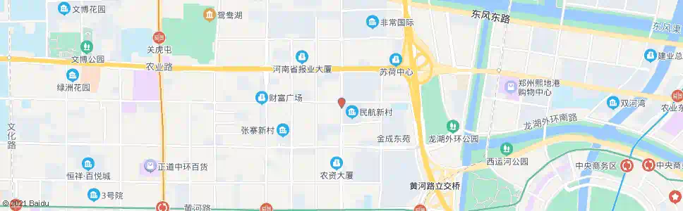 郑州东明路丰产路_公交站地图_郑州公交_妙搜公交查询2025