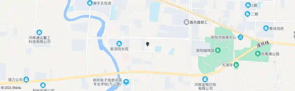 郑州万山路康寨_公交站地图_郑州公交_妙搜公交查询2025