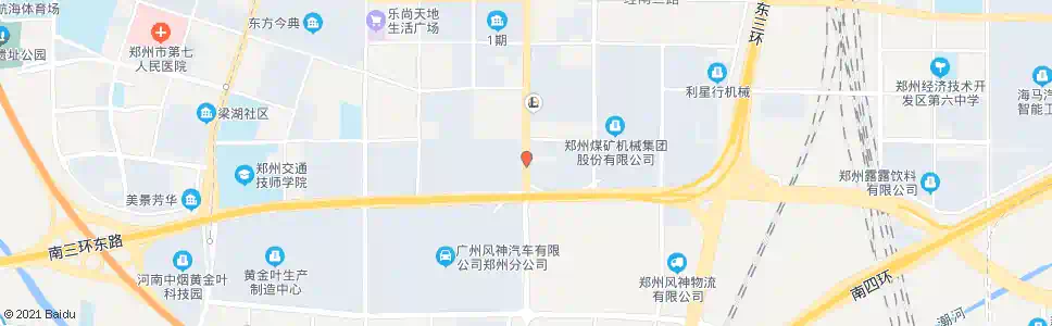 郑州经开第八大街南三环_公交站地图_郑州公交_妙搜公交查询2025