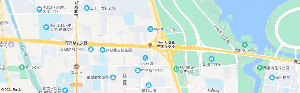 郑州北三环中州大道_公交站地图_郑州公交_妙搜公交查询2025
