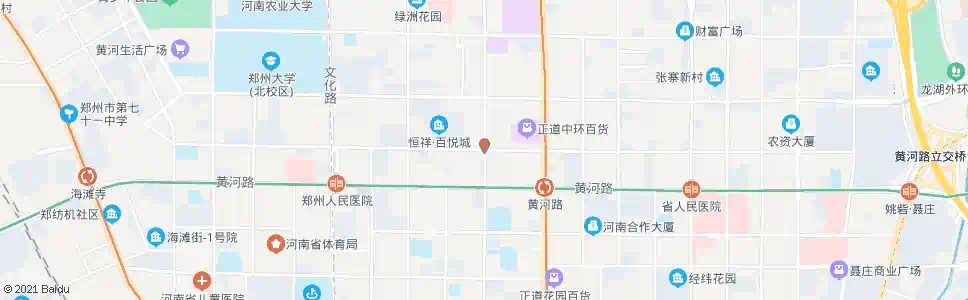郑州经五路红旗路站_公交站地图_郑州公交_妙搜公交查询2025