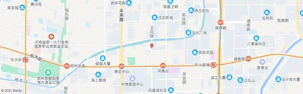 郑州玉凤路凤鸣路_公交站地图_郑州公交_妙搜公交查询2025